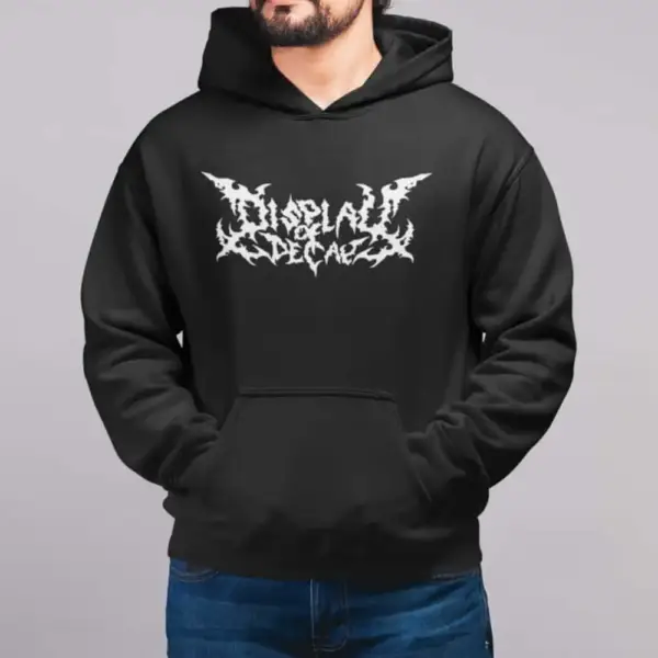 Display of Decay Logo Hoodie, Brutal Death Metal Merch