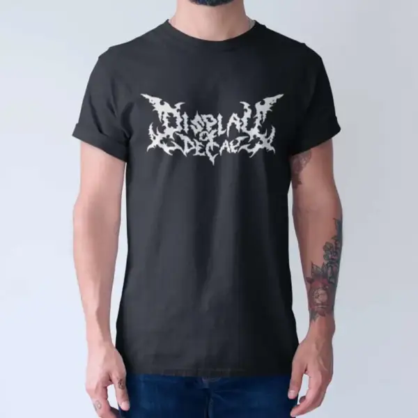 Display of Decay Logo T-Shirt, Brutal Death Metal Merch