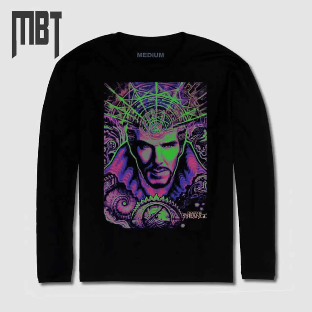 Doctor Strange Long Sleeve T-Shirt, Doctor Strange Long Sleeve Tee-Shirt #4
