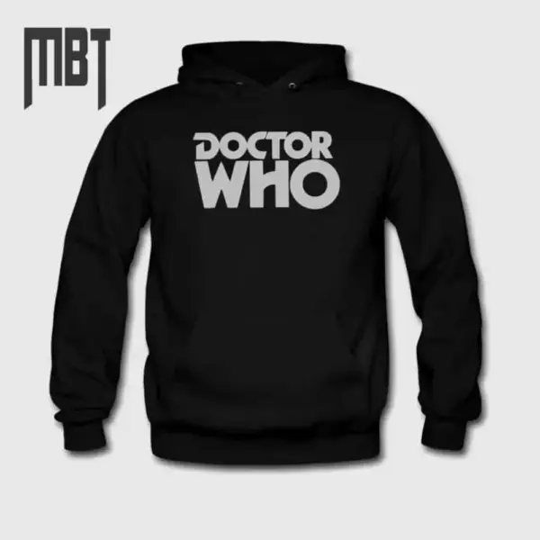 Doctor Who Hoodie, Doctor Who Logo Hooded Sweatshirt