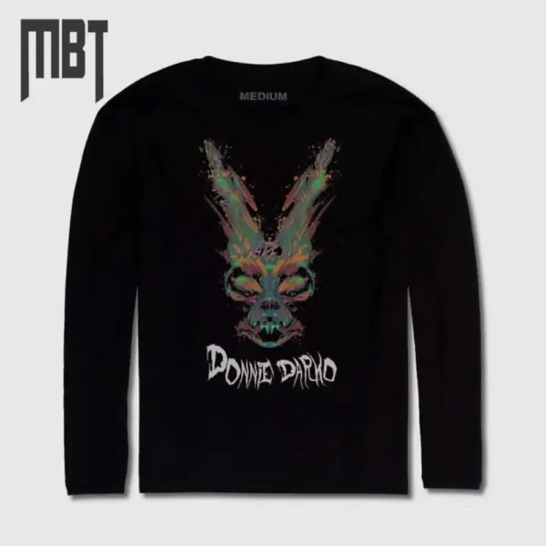 Donnie Darko Long Sleeve T-Shirt, Donnie Darko Movie Long Sleeve Tee-Shirt