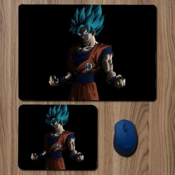 Dragon Ball Goku Black Mouse Pad, Dragon Ball Goku Black Anime Large Mousepad for Gamers