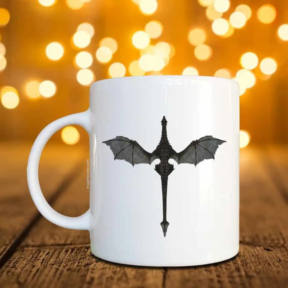 Dragon Mug, Dragon Coffee Mug
