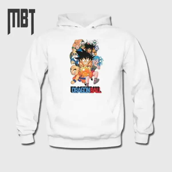 Dragonball Hoodie, Dragonball Logo Hooded Sweatshirt
