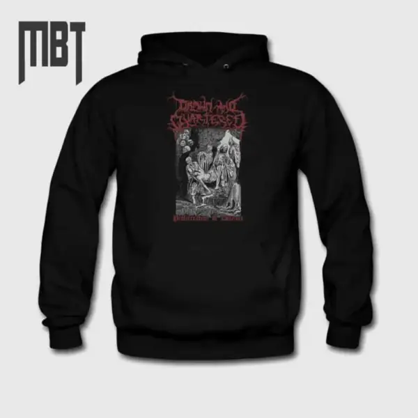 Drawn and Quartered Band Hoodie, Drawn and Quartered Proliferation of Disease Cover Hooded Sweatshirt