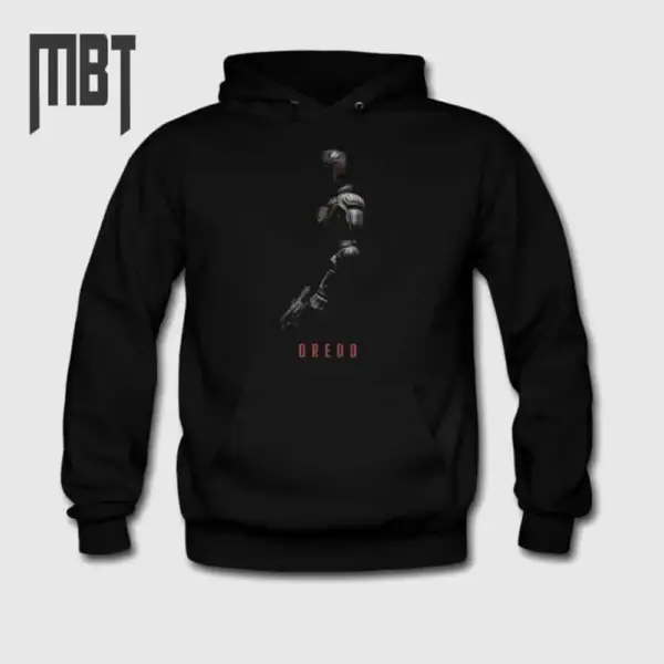 Dredd Hoodie, Dredd Movie Hooded Sweatshirt