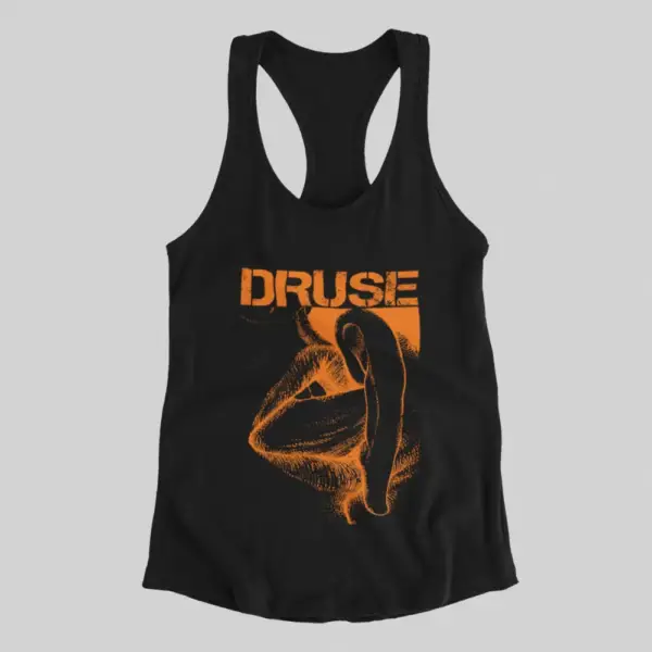Druse Tank Top, Druse Target Weight Black Tank Top