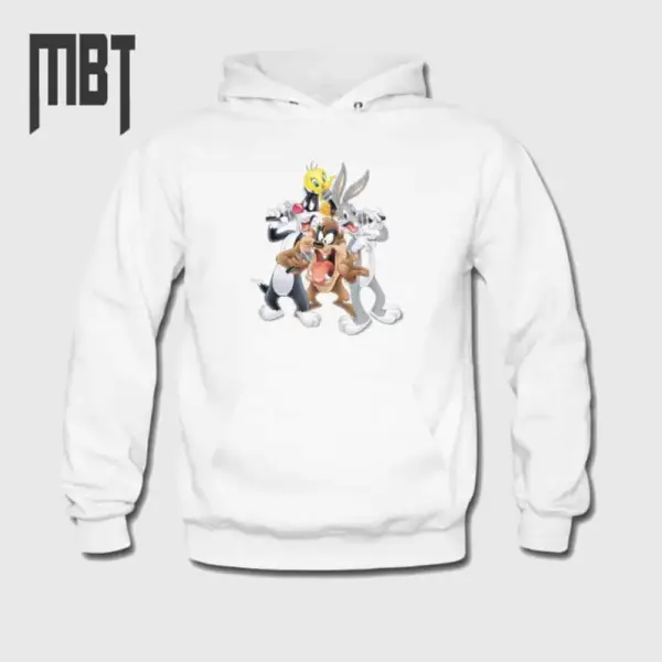 Duffy Duck Hoodie, Duffy Duck Anime Hooded Sweatshirt