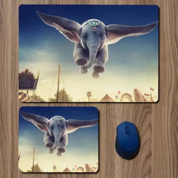 Dumbo Mouse Pad, Dumbo Movie Large Mousepad for Gamers