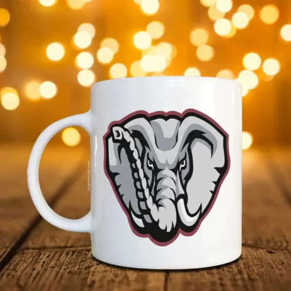 Elephant Mug, Elephant Coffee Mug