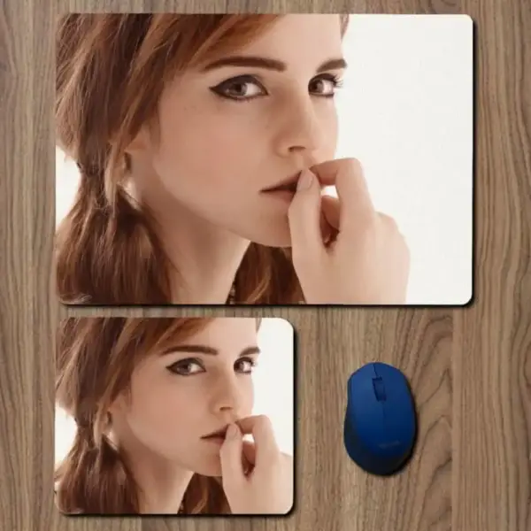 Emma Watson Mouse Pad, Emma Watson Large Mousepad for Gamers