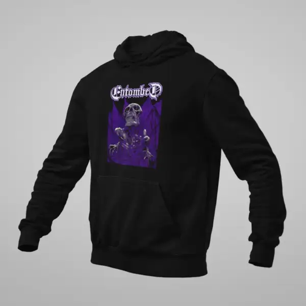 Entombed Hoodie, Entombed Artwork Black Sweatshirt