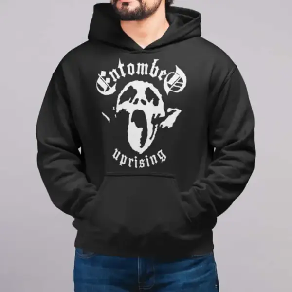 Entombed Uprising Hoodie, Death Metal Merch