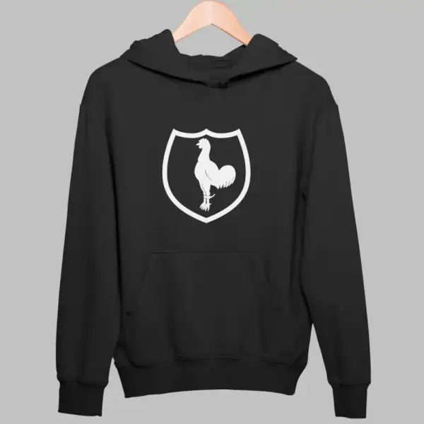 FC Tottenham Hotspur Hoodie, FC Tottenham Hotspur Logo Black Sweatshirt