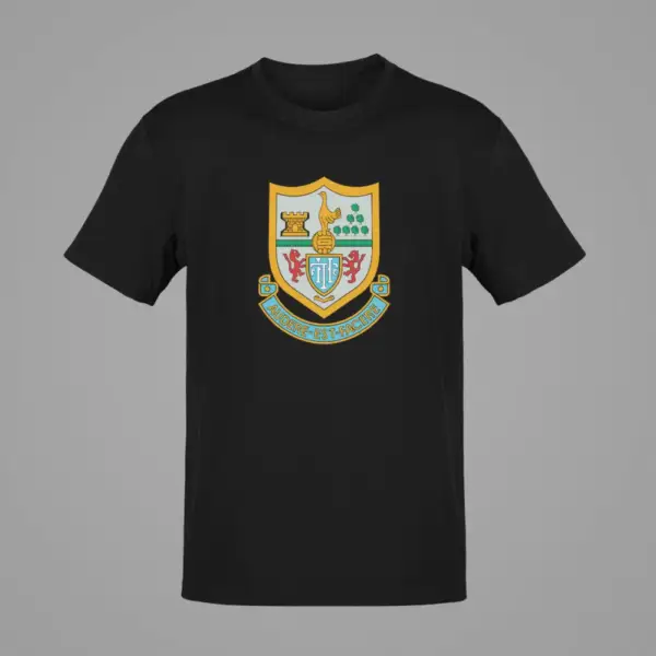 FC Tottenham Hotspur T-Shirt, FC Tottenham Hotspur Logo Black T-Shirt