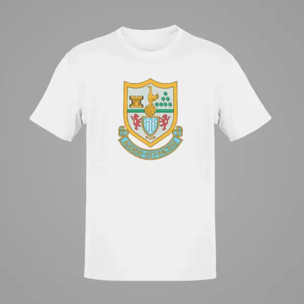 FC Tottenham Hotspur T-Shirt, FC Tottenham Hotspur Logo White T-Shirt