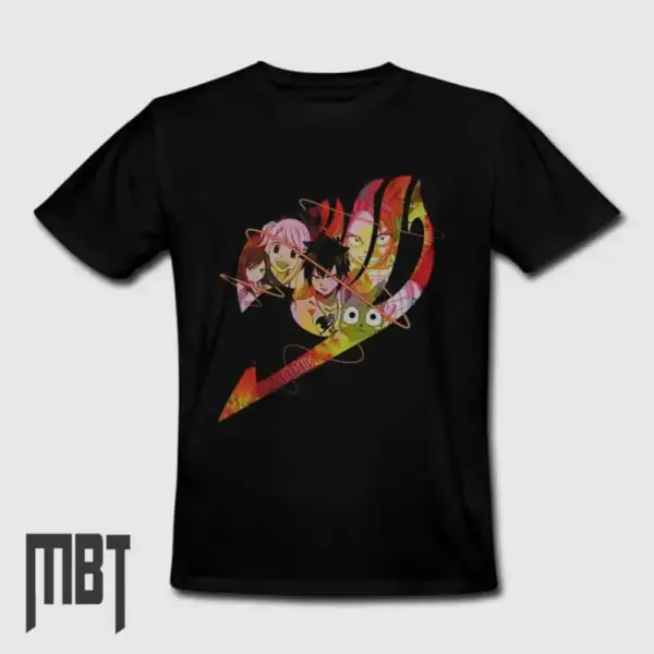 Fairy Tail Anime T-Shirt, Fairy Tail Logo Tee-Shirt
