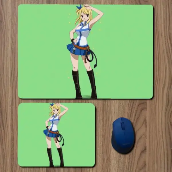 Fairy Tail Mouse Pad, Fairy Tail Anime Large Mousepad for Gamers