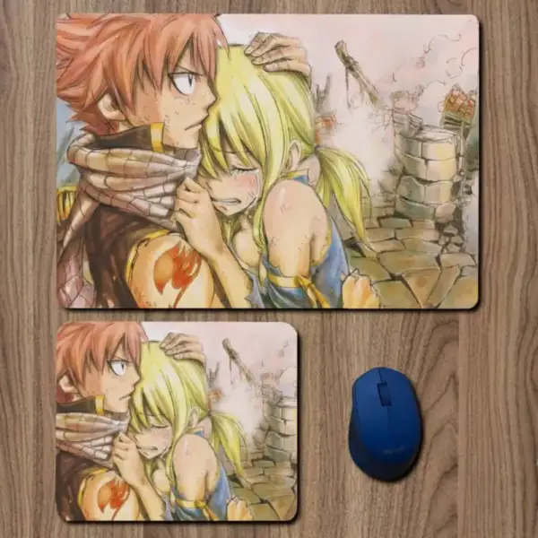 Fairy Tail Mouse Pad, Fairy Tail Anime Large Mousepad for Gamers