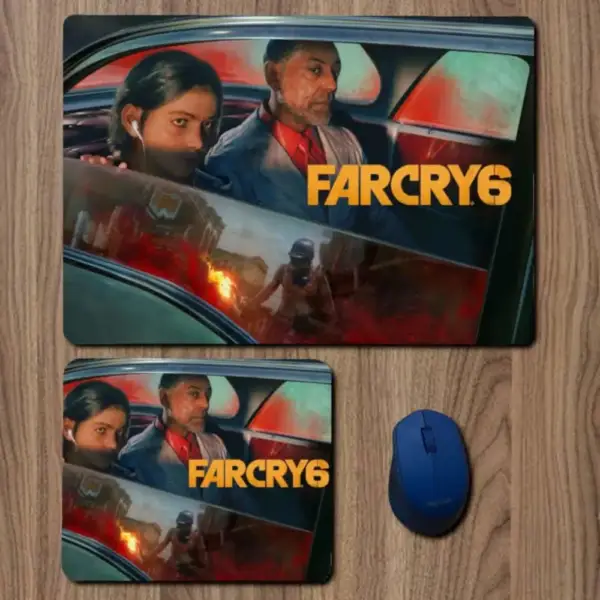 Far Cry 6 Mouse Pad, Far Cry 6 Game Large Mousepad for Gamers