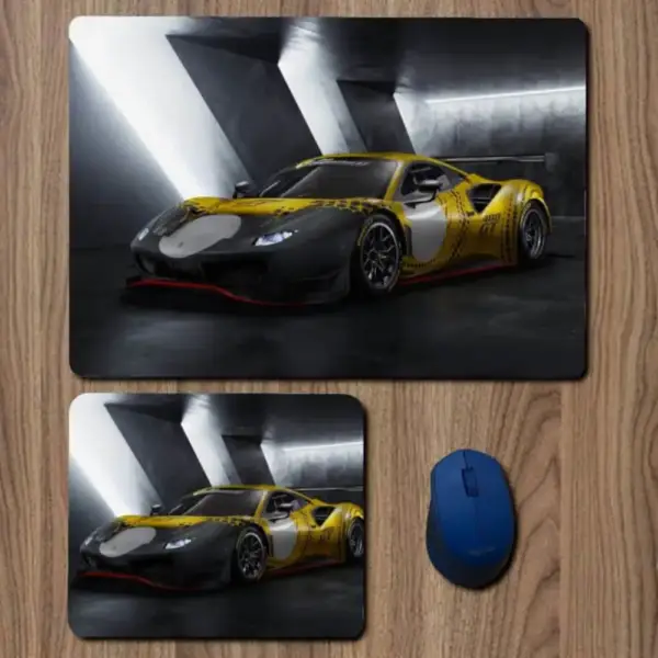 Ferrari Mouse Pad, Ferrari 488 GT Modificata Large Mousepad for Gamers