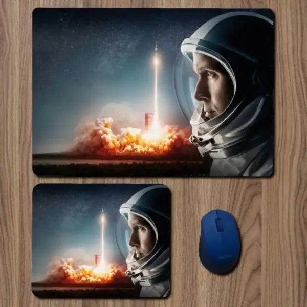 First Man Mouse Pad, First Man Movie Large Mousepad for Gamers