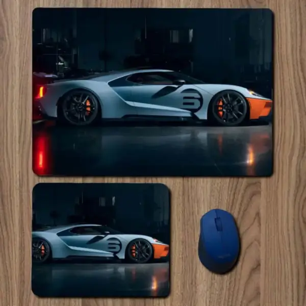 Ford GT Mouse Pad, Ford GT Heritage Edition Large Mousepad for Gamers