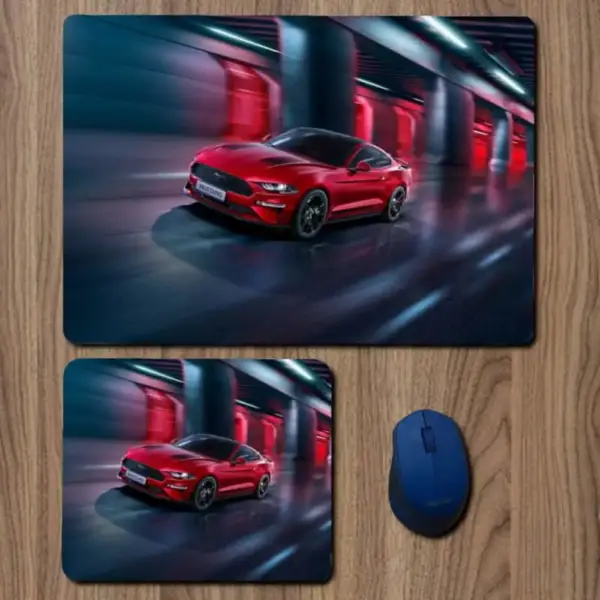 Ford Mouse Pad, Ford Mustang Ecoboost Large Mousepad for Gamers