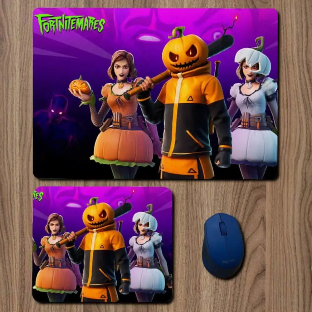 Fortnite Carving Crew Set Fortnitemares Mouse Pad, Fortnite Carving Crew Set Fortnitemares Game Large Mousepad for Gamers
