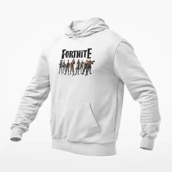 Fortnite Hoodie, Fortnite Family White Hoodie