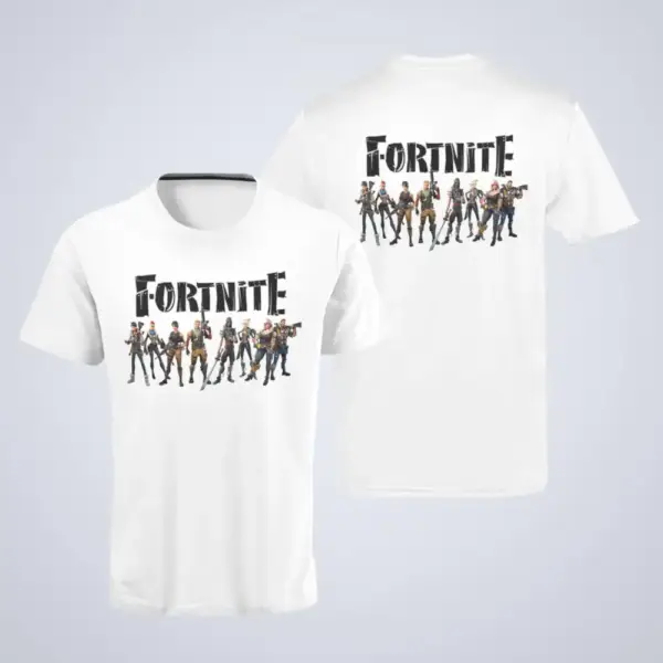 Fortnite T-Shirt, Fortnite Family White T-Shirt