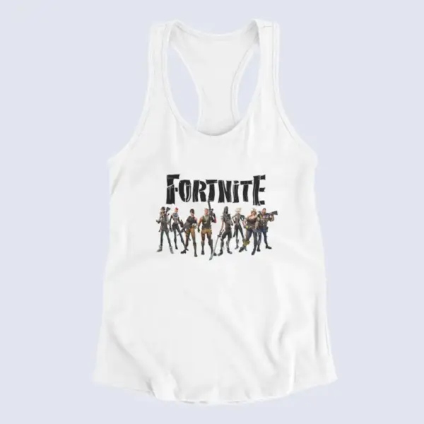 Fortnite Tank Top, Fortnite Family White Tank Top