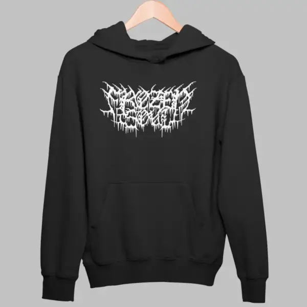 Frozen Soul Hoodie, Frozen Soul Logo Black Hoodie