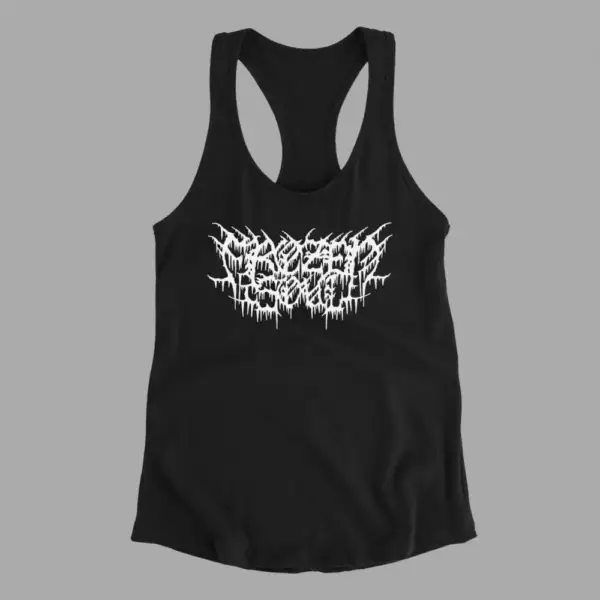 Frozen Soul Tank Top, Frozen Soul Logo Black Athlete