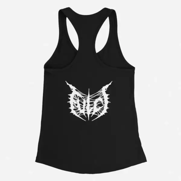 Fulci Tank Top, Fulci Logo Black Tank Top - Image 2