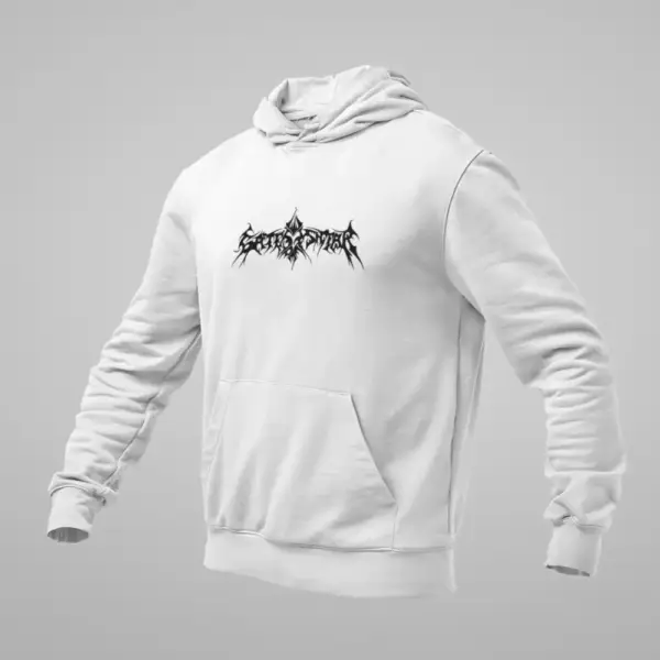 Gates of Ishtar Hoodie, Gates of Ishtar Logo White Sweatshirt