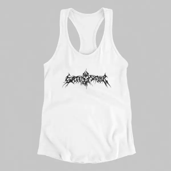 Gates of Ishtar Tank Top, Gates of Ishtar Logo White Athlete