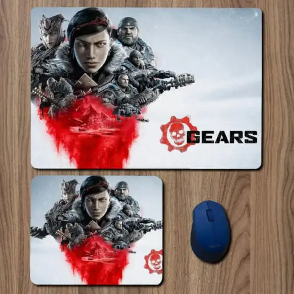 Gears 5 Mouse Pad, Gears 5 Game Large Mousepad for Gamers