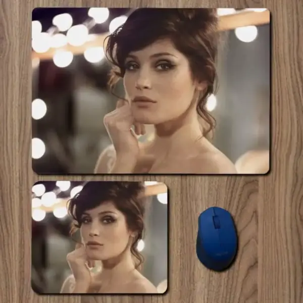 Gemma Arterton Mouse Pad, Gemma Arterton Large Mousepad for Gamers