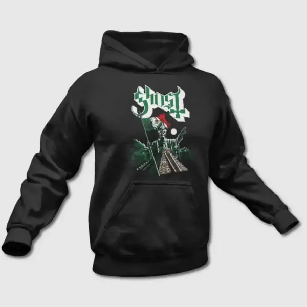 Ghost Hoodie, Ghost in Mexico Hooded Sweatshirt