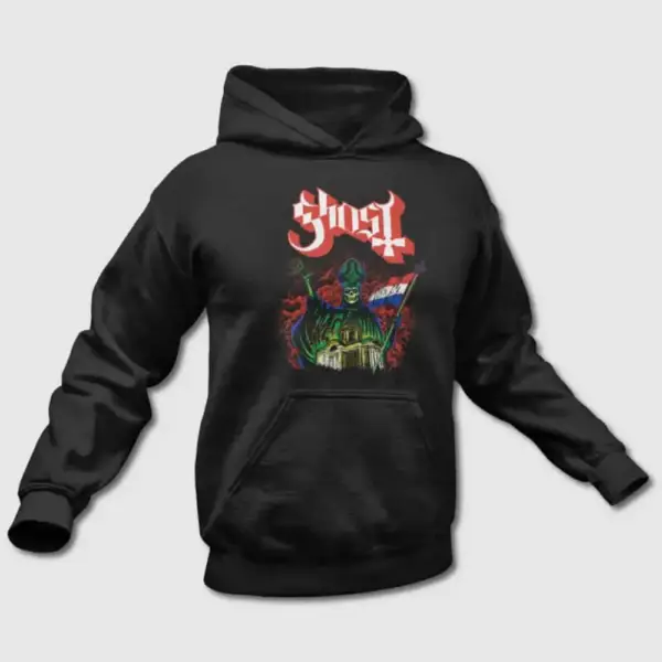 Ghost Hoodie, Ghost in Paraguay Hooded Sweatshirt