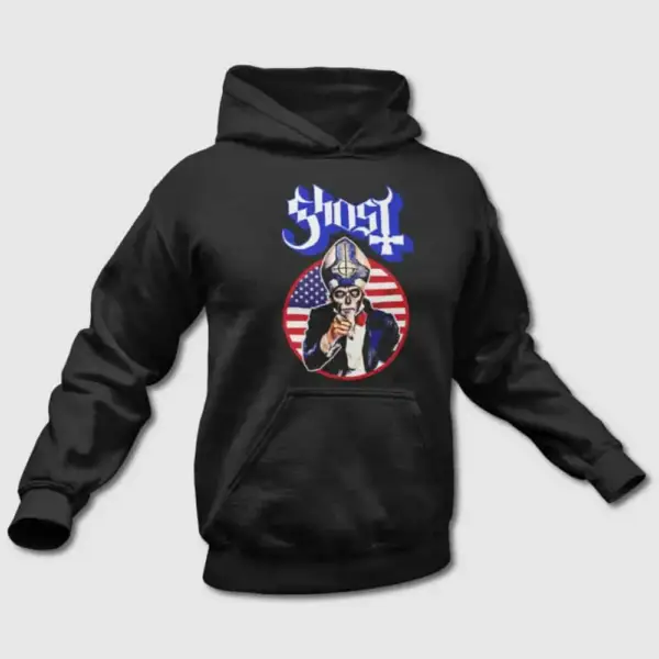 Ghost Hoodie, Ghost in United States Hooded Sweatshirt