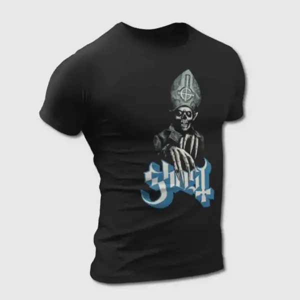 Ghost T-Shirt, Ghost Logo Artwork Tee-Shirt