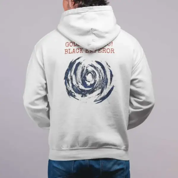 Godspeed You Black Emperor Hoodie, Lift Your Skinny Fists Cover Hooded Sweatshirt - Image 3