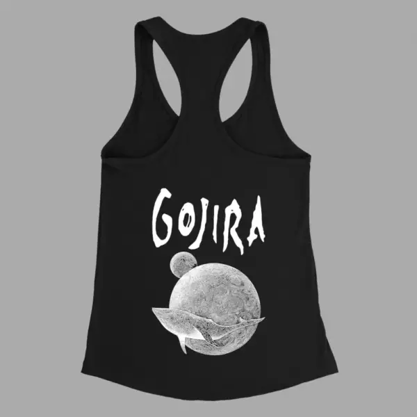 Gojira Tank Top, Gojira From Sirius to Mars Black Tank Top - Image 2