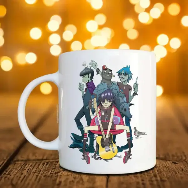 Gorillaz Mug, Gorillaz Band Coffee Mug