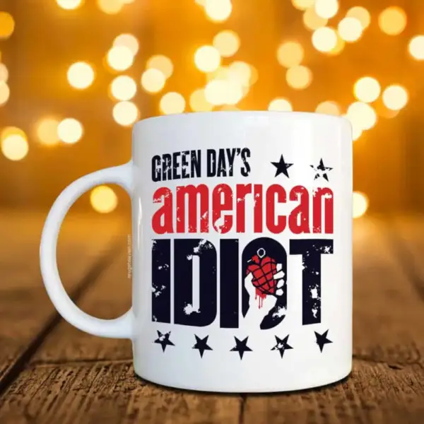 Green Day Mug, American Idiot Coffee Mug