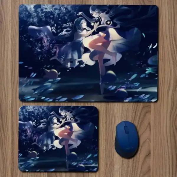 Haiyi and Stardust Mouse Pad, Haiyi and Stardust Anime Large Mousepad for Gamers