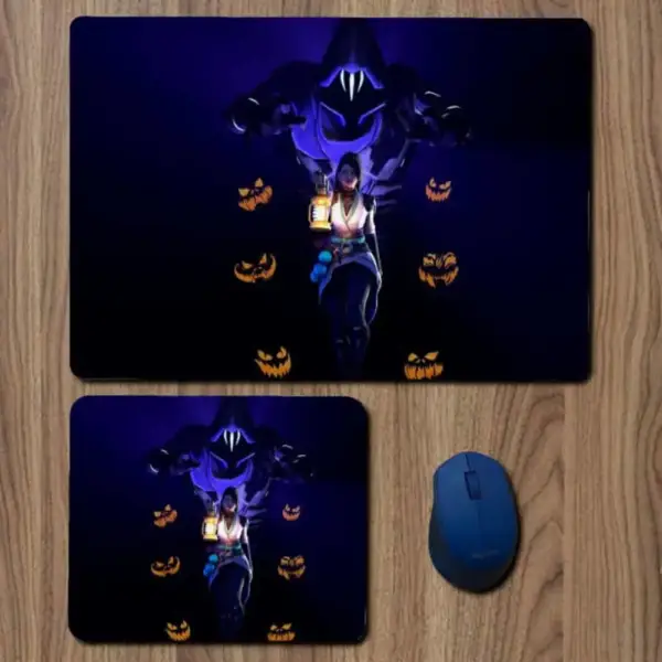 Halloween Valorant Mouse Pad, Halloween Valorant Game Large Mousepad for Gamers