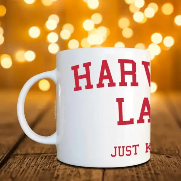 Harvard Law Mug, Just Kidding Coffee Mug